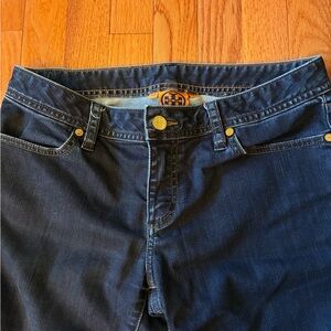 Tory Burch Dark Blue Skinny Jeans